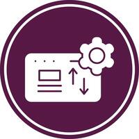 Data Management Colorful Icon vector