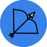 Bow Colorful Icon vector