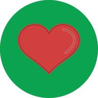 Heart Colorful Icon vector