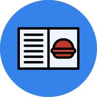 Menu Colorful Icon vector