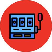 Slots Colorful Icon vector