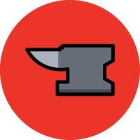 Anvil Colorful Icon vector