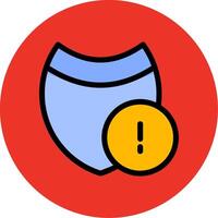 Warning Colorful Icon vector