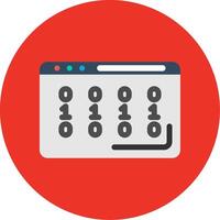 Code Colorful Icon vector