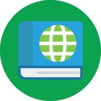 Encyclopedia Colorful Icon vector
