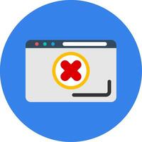 Error Colorful Icon vector