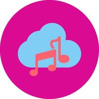 Cloud Colorful Icon vector