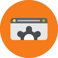 Website Colorful Icon vector