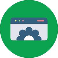 Web Optimization Colorful Icon vector