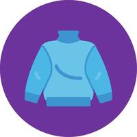 Crewneck Colorful Icon vector