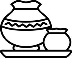 3D Traditional Pongal Utensils Macro concept as Macro shot of traditional Pongal utensils like clay pots and serving plates highlighting craftsmanship and cultural significance cap vector
