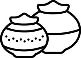 3D Traditional Pongal Utensils Macro concept as Macro shot of traditional Pongal utensils like clay pots and serving plates highlighting craftsmanship and cultural significance cap vector