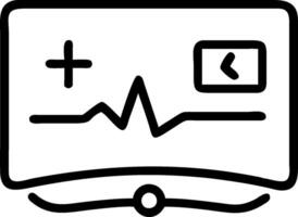 3D Telemedicine digital health dashboard on glossy screen copy space concept as Digital health dashboard for telemedicine displayed on glossy screen showcasing real time health met vector