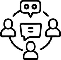 3D Team collaborating with AI virtual assistant in modern workspace copy space concept as Team collaborates with an AI virtual assistant in a modern workspace emphasizing seamless vector