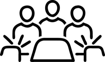 3D Stressed Team Meeting concept as Group of employees in a meeting room showing signs of stress and frustration highlighting Blue Monday challenges for magazine advertisement with vector