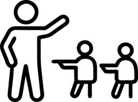 3D Teacher guiding students to a moment of understanding in a classroom with copy space concept as A candid image of a teacher guiding students towards a moment of understanding an vector