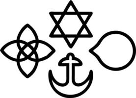 3D Soft Abstract Unity Symbols concept as Soft abstract digital art featuring unity symbols from various religions isolated on white ideal for infographics Adobe Stock advertisemen vector