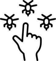 3D Soft abstract image of a person controlling a drone swarm with hand gestures bokeh background and copy space. concept as A person uses hand gestures to control a swarm of drones vector