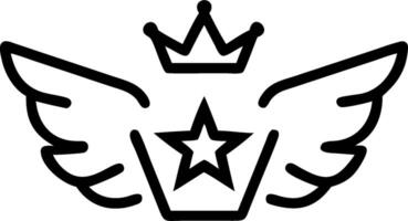 3D Reyes Magos Soaring Star and Crown concept as illustration combining a soaring star and crown symbolizing guidance and royalty of Reyes Magos isolated on white ide vector