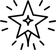 3D Reyes Magos Soaring Star Icon concept as illustration of a soaring star icon symbolizing the guidance and magic of Reyes Magos isolated on white ideal for infograp vector