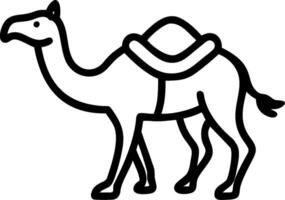 3D Reyes Magos Hovering Camel Illustration concept as graphic of a majestic camel hovering with festive decorations isolated on white ideal for infographics depicting the jo vector