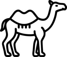 3D Reyes Magos Hovering Camel concept as graphic of a majestic camel hovering with festive decorations isolated on white ideal for infographics depicting the journey vector