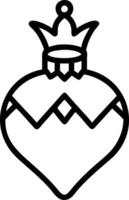 3D Reyes Magos Hovering Ornament concept as graphic of a festive ornament hovering gracefully on white representing the decorative traditions of Reyes Magos perfect f vector