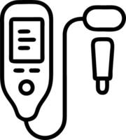 3D Remote diagnosis tools on glossy table background copy space concept as Glossy table displays remote diagnosis tools like digital thermometers and blood pressure monitors used i vector