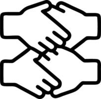 3D Reality Macro Hands Holding concept as Close up macro photo of hands from different faiths holding together symbolizing interfaith harmony and unity during World Religion Day ce vector