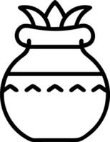 3D Pongal Prosperity Icons concept as Clean icons representing Pongal prosperity symbols like overflowing pots rice grains and sugarcane ideal for infographics to sym vector