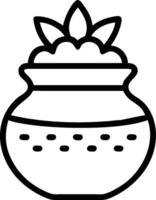 3D Pongal Prosperity Icons concept as Clean icons representing Pongal prosperity symbols like overflowing pots rice grains and sugarcane ideal for infographics to sym vector