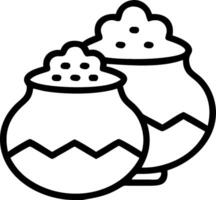 3D Pongal Prosperity Icons concept as Clean icons representing Pongal prosperity symbols like overflowing pots rice grains and sugarcane ideal for infographics to sym vector