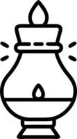 3D Pongal Lamp concept as Clean of traditional Pongal lamps kuthu vilakku glowing warmly symbolizing light and prosperity ideal for infographic icons and symbols. a vector