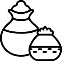 3D Pongal Festive Elements concept as illustration of various Pongal festive elements like pots rice sugarcane and kolam symbolizing celebration and cultural richness vector