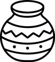 3D Pongal Decorative Pots concept as Clean illustration of decorative Pongal pots adorned with traditional motifs symbolizing festivity and cultural artistry ideal fo vector