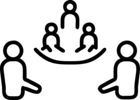 3D Plain Shared Rituals Environment concept as People from different religions sharing rituals in a plain environment symbolizing mutual respect and unity for World Religion Day ad vector