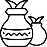 3D Plain Pongal Cultural Icons concept as Plain background featuring minimalist cultural icons of Pongal like pots kolam and sugarcane representing tradition and festivity with amp vector