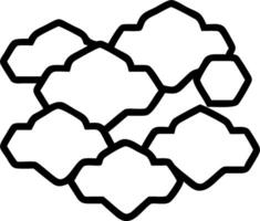 3D Plain geometric cloud patterns with copy space concept as Simple plain background featuring geometric patterns integrated with cloud motifs providing a modern and clean look per vector