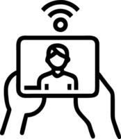3D Nurse conducting remote health check up in patient home ample copy space concept as Nurse conducts a remote health check up using telemedicine tools in patient home emphasizing vector