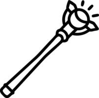 3D Macro shot of Reyes Magos glowing staff with copy space concept as Intimate macro photograph capturing the glowing staff of Reyes Magos emphasizing light and craftsmanship ideal vector