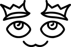 3D Macro portrait of Reyes Magos eyes with copy space concept as Intimate macro portrait capturing the facial expressions of Reyes Magos conveying wisdom and kindness ideal for mag vector