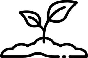 3D Macro of a seedling breaking through soil symbolizing growth and realization with copy space concept as Detailed macro of a seedling breaking through soil representing growth an vector