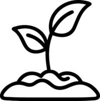 3D Macro of a seed sprouting into a plant symbolizing growth and realization with copy space concept as Detailed macro of a seed sprouting into a plant representing growth realizat vector