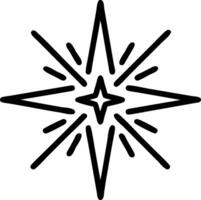 3D Macro of a light beam forming a star shape symbolizing hope and epiphany with copy space concept as Detailed macro of a light beam forming a star shape representing hope and mom vector