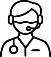 3D Macro portrait of doctor using telemedicine tablet copy space concept as Macro portrait of a doctor using a telemedicine tablet highlighting detailed hands on interaction with d vector