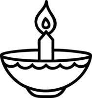 3D Macro of a glowing candle with intricate designs symbolizing enlightenment and epiphany with copy space concept as Detailed macro of a glowing candle adorned with intricate desi vector