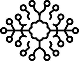 3D Macro of a glowing neural network pattern symbolizing intellectual epiphany and insight with copy space concept as Detailed macro of a glowing neural network pattern representin vector