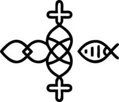 3D Macro Faith Symbols Collage concept as Macro close up collage of various faith symbols arranged harmoniously representing unity and diversity for World Religion Day advertisemen vector