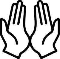 3D Interfaith Peace Hands concept as illustration of hands from different faiths forming a peace sign symbolizing unity harmony World Religion Day banner as 3D Icon isolated vector