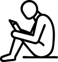 3D Individual having a moment of insight while practicing tai chi in a park with copy space concept as A candid shot of an individual practicing tai chi in a tranquil park suddenly vector